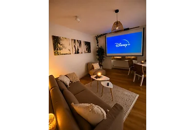 Cinema Apartment Magdeburg - Balkon