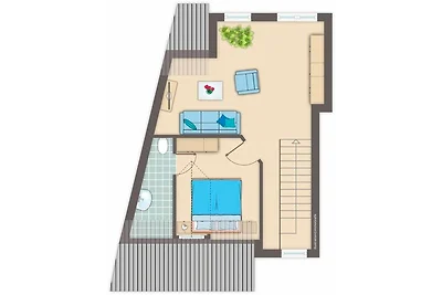 Ferienwohnung "Humburg", Strand und