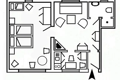 Haus Nordseemelodie Wohnung 4