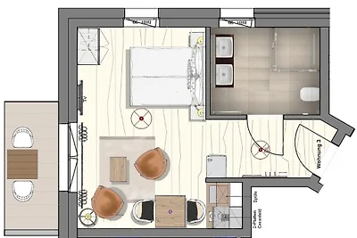 Apartment - Erdgeschoss