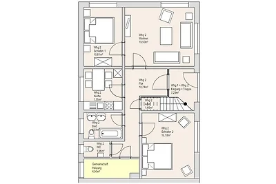 Vakantieappartement Gezinsvakantie Nieby