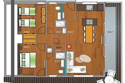Vakantieappartement Gezinsvakantie Neustadt in Holstein
