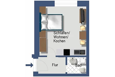 apartman za odmor Obiteljski odmor Rabenkirchen-Faulück