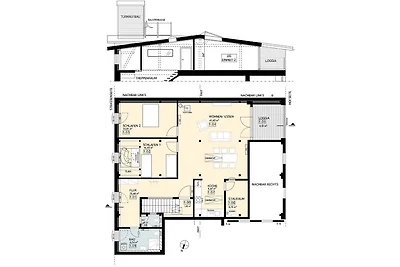 Appartamento Vacanza con famiglia Neuburg