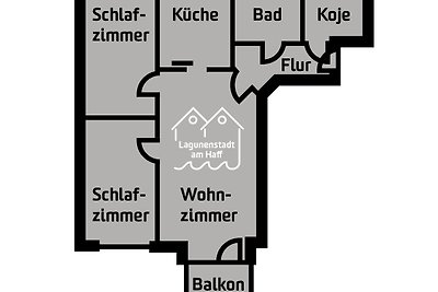 Lagunenstadt am Haff Fewo 151 -