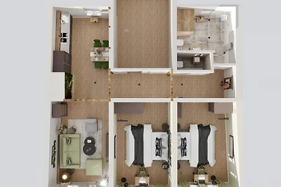 Ferienwohnung Rathausblick 2 mit