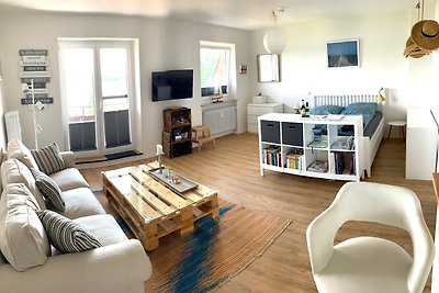 Apartment am See - Balkon mit