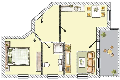 (Brise) Neue Villa Ernst App. 01