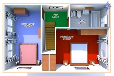 Apartment 312 Meerblick - ABC312