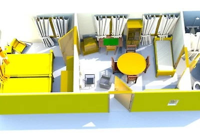 Ferienwohnung mit Meerblick