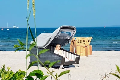 Schlafstrandkorb Nord -Höhe