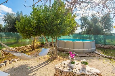 Trullo mit baby pool