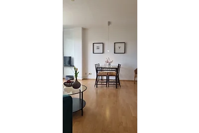 Citynahe Ferienwohnung für 3