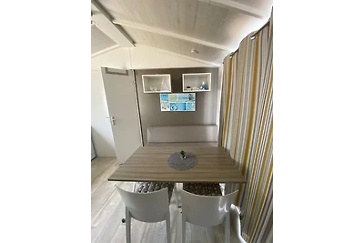 Mobilheim Wattwurm mit Veranda am