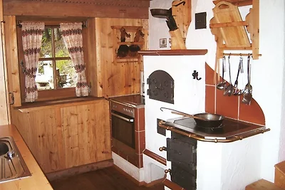 Skihütte auf der Skipiste Kohler