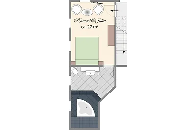 Doppelzimmer Romeo & Julia