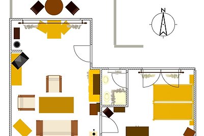 Rustikale Ferienwohnung mit Balkon