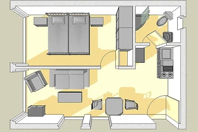 Appartamento Vacanza con famiglia Lübbenau/ OT Ragow