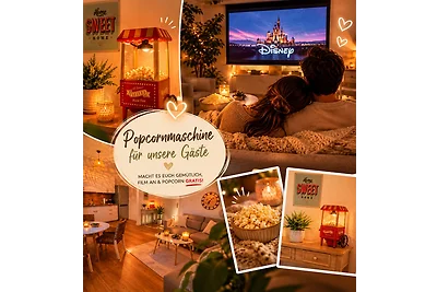 Cinema Apartment Magdeburg - Balkon