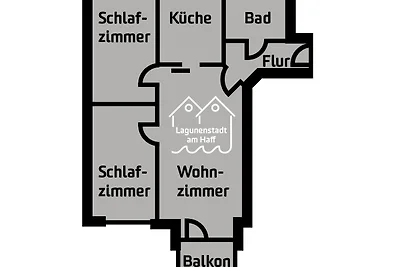 Lagunenstadt am Haff Fewo 104 -