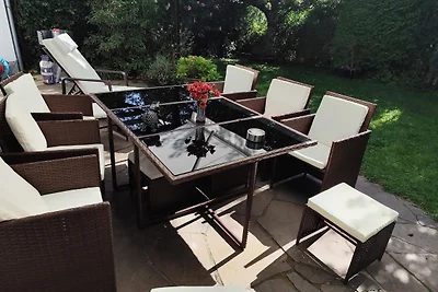 Elegant terraced house, with bikes