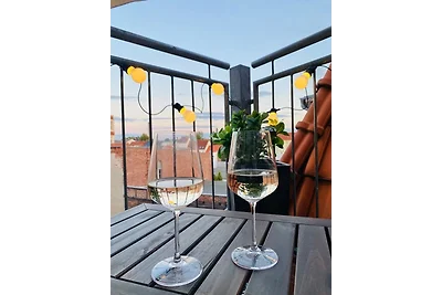 Cinema Apartment Magdeburg - Balkon