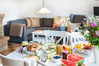 Elbwiesenhaus mit schönen Garten