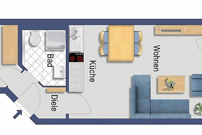 Ferienwohnung A2 im Landhaus am