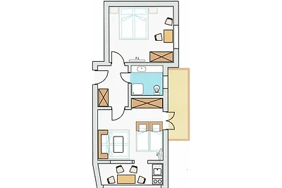 Apartment Superior im Gartenhotel