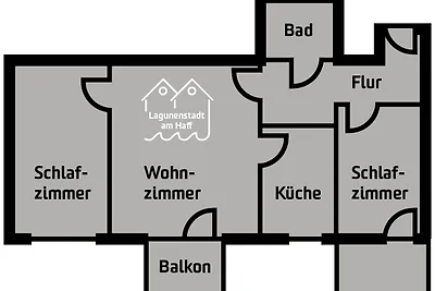 Lagunenstadt am Haff Fewo 90 - Rah
