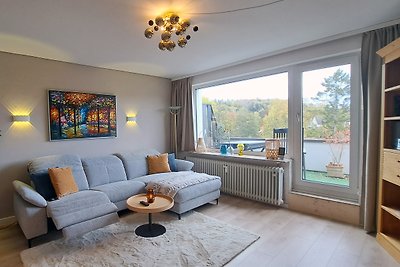 Das kleine Penthouse mit Kamin