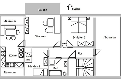 Traumhafte 3-Zi.-Ferienwohnung im