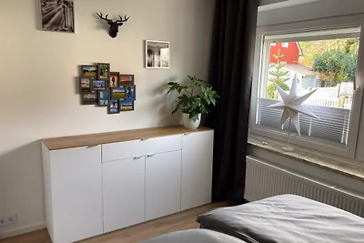 Platzhirsch bei der Purpurbuche