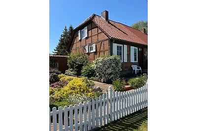 Elbwiesenhaus mit schönen Garten