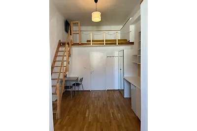 Gemütliches Studio mit Hochbett im