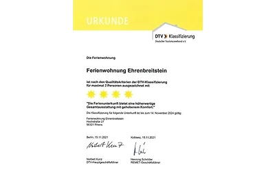 Appartamento Vacanza con famiglia Rhens