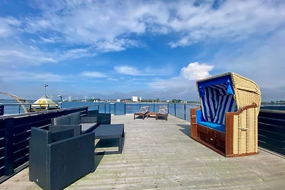 Casa su barca Vacanza single Burg auf Fehmarn