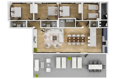 Vakantiehuis Ontspannende vakantie Peel an Maas