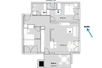 Ferienwohnung mit beheiztem Pool