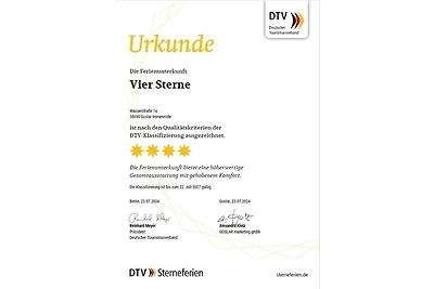 Ferienwohnung "Vier Sterne"