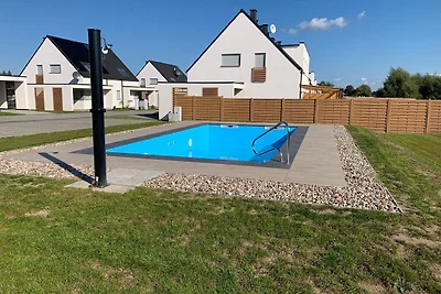 Ferienhaus Lilja mit Garten, Kamin