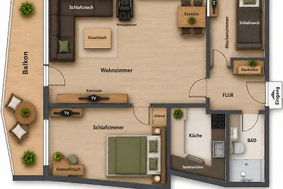 Fewo Eulennestchen-Harz L.2 für