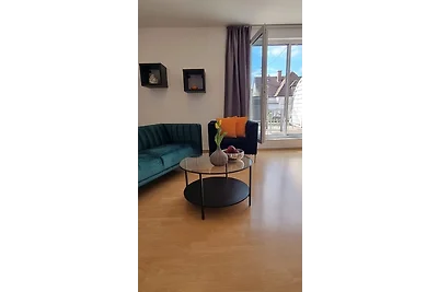 Citynahe Ferienwohnung für 3