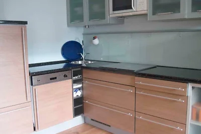 Clara's Kajüte mit Strandkorb