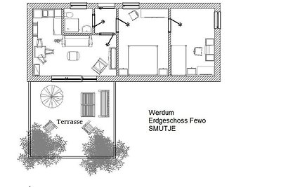 Ferienwohnung SMUTJE in Werdum