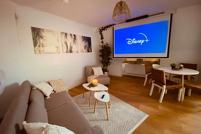 Cinema Apartment Magdeburg - Balkon