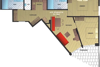 Appartement Romantik