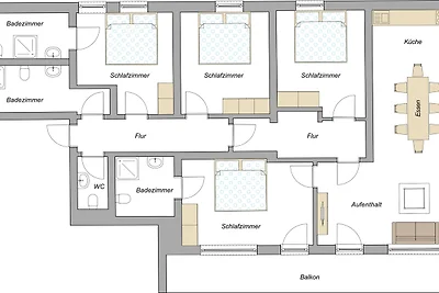 Apartment Alpenblick 3, Halblech im