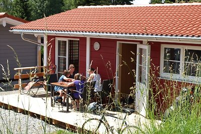 Blockhaus Campingplatz Alpenblick