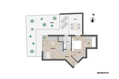 Falkners Five - Apartment one